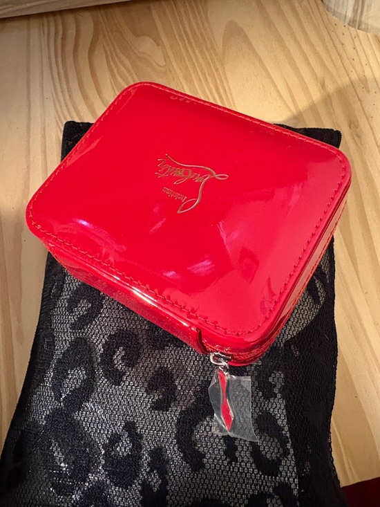 Christian Louboutin Handbags - Christian Louboutin Red Glossy Case~ New